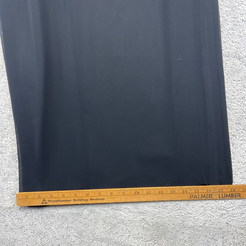 Adrianna Papell Pants 8P Black Evening Essentials Wide Leg Palazzo Sheer Flowy - Picture 15 of 16